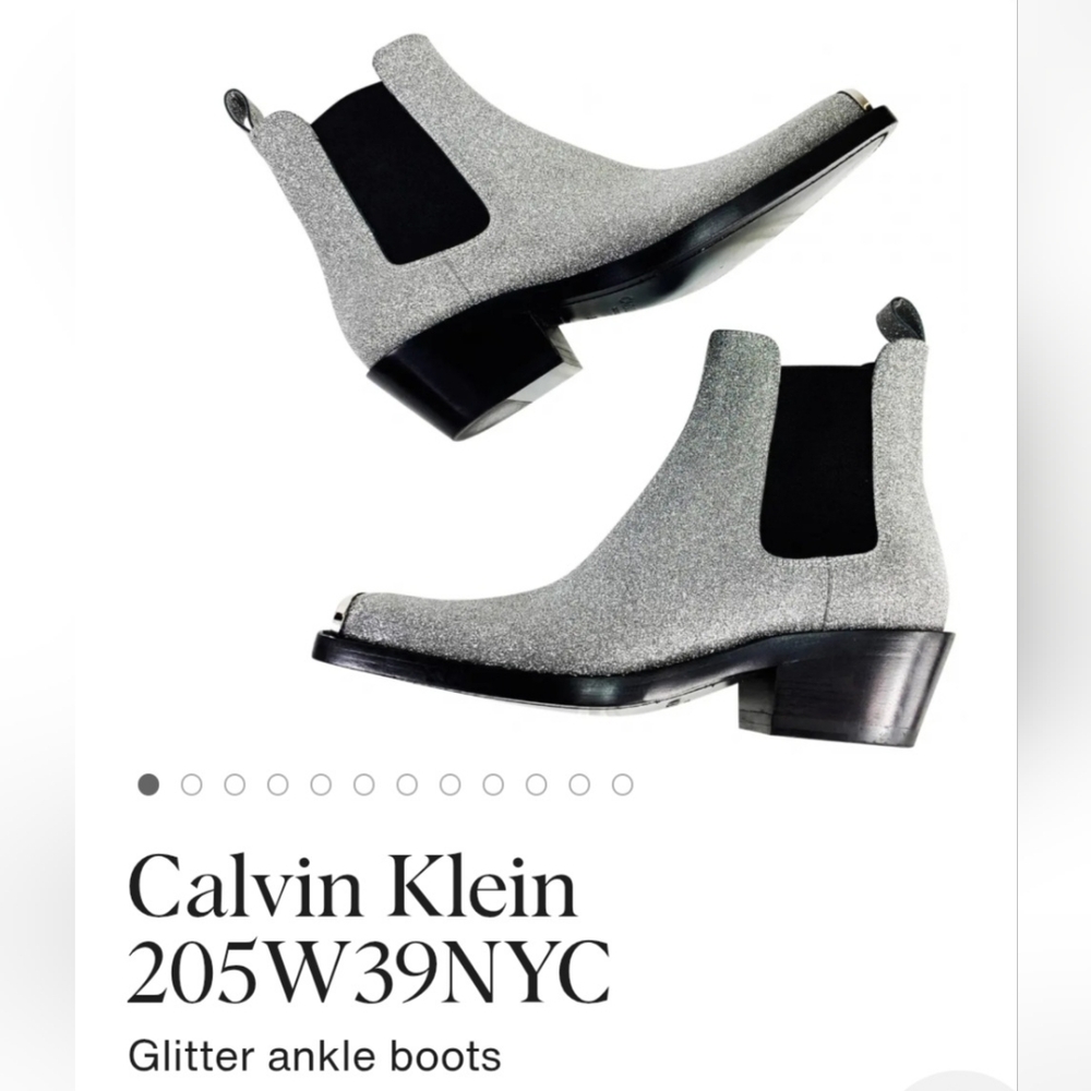 Never worn Calvin Klein 205W39NYC boots size 7.5